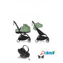 Trio Passeggino Babyzen Yoyo2 Telaio Nero Peppermint