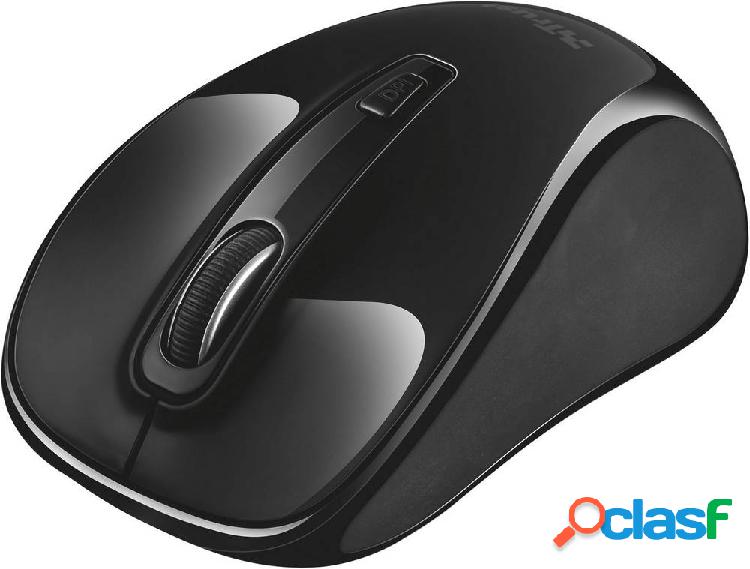 Trust Xani Mouse wireless Bluetooth® Ottico Nero 3 Tasti