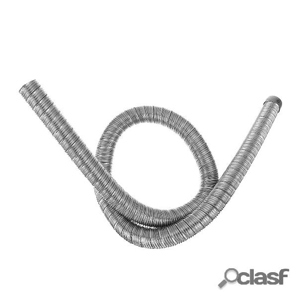 Tubo di scarico aria diesel da 100 cm 22 mm in acciaio