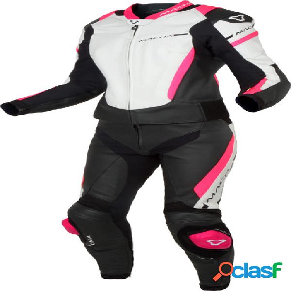 Tuta moto donna pelle divisibile estiva Macna Hyper Lady