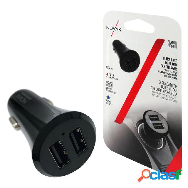 USB da presa accendisigari Ultra veloce Dual USB - NOVAK