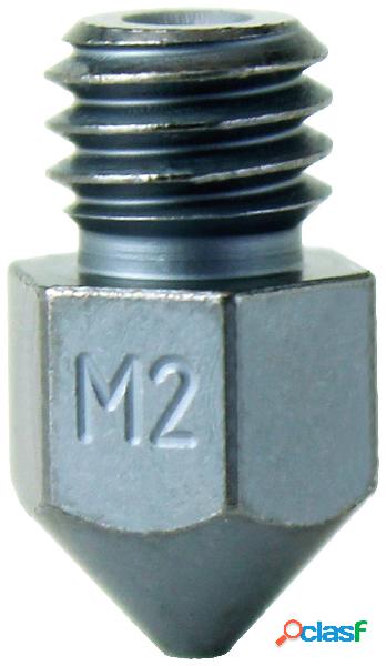 Ugello micro-Swiss MK8 High Speed Stee 0,4 mm M2 Hardened