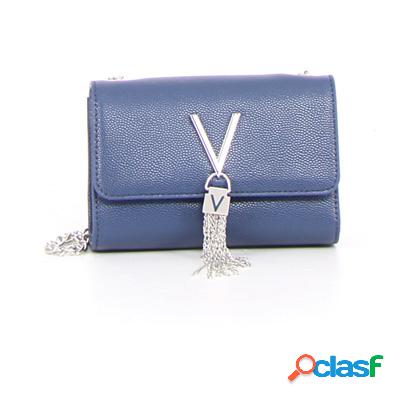VALENTINO Divina pochette con tracolla - blu