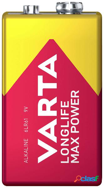 Varta LONGLIFE Max Power 9V Bli 1 Batteria da 9 V