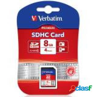 Verbatim 8GB SDHC 43961 10/10MB/s Classe 10