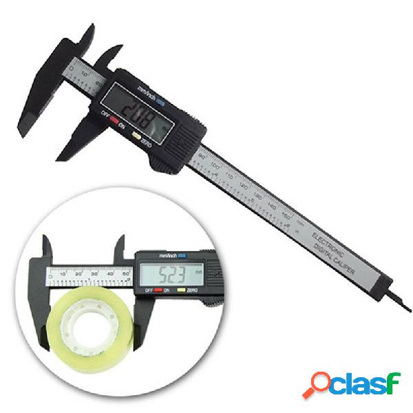 Vernier composito in fibra di carbonio con righello digitale