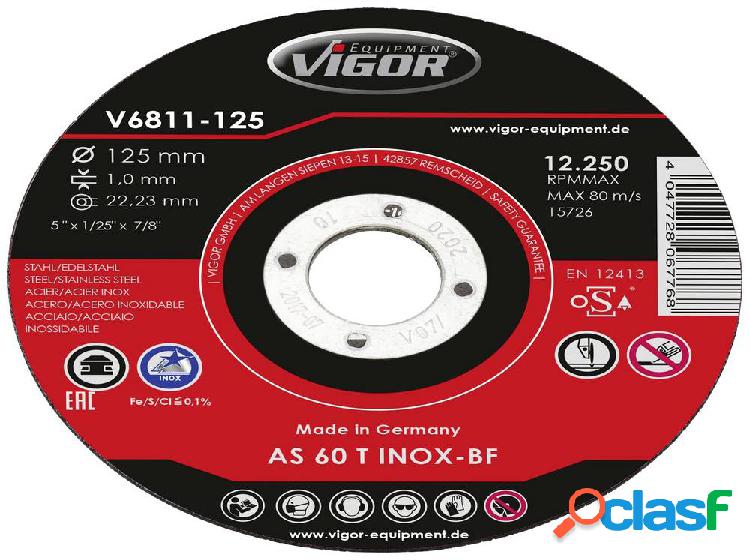 Vigor V6811-125 V6811-125 Kit dischi da taglio 125 mm 1 pz.