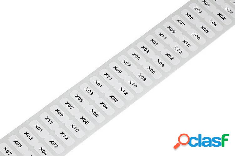 WAGO 210-805 Etichetta per stampa a trasferimento termico 15