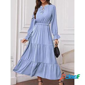 Womens Casual Dress Swing Dress A Line Dress Long Dress Maxi