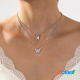 Womens necklace Outdoor Fashion Necklaces Butterfly