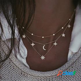 Womens necklace Outdoor Fashion Necklaces Star