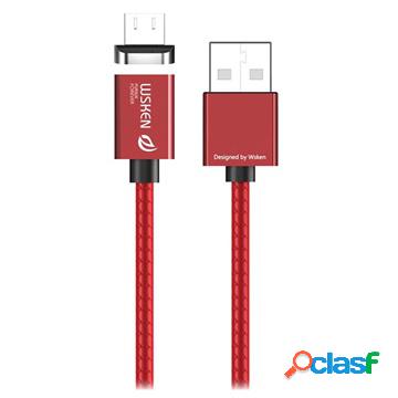 Wsken X1 Magnetic USB 2.0 / MicroUSB Data And Charging Cable