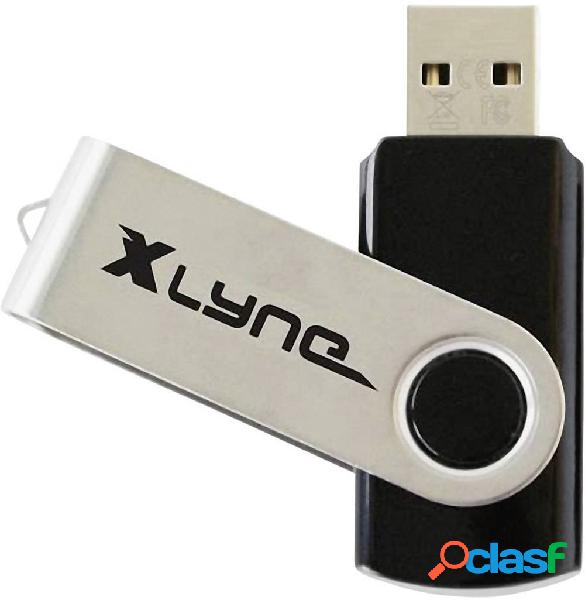 Xlyne Swing Chiavetta USB 64 GB Nero 177533-2 USB 2.0