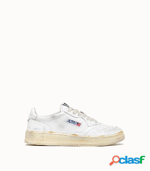 autry sneakers super vintage colore bianco