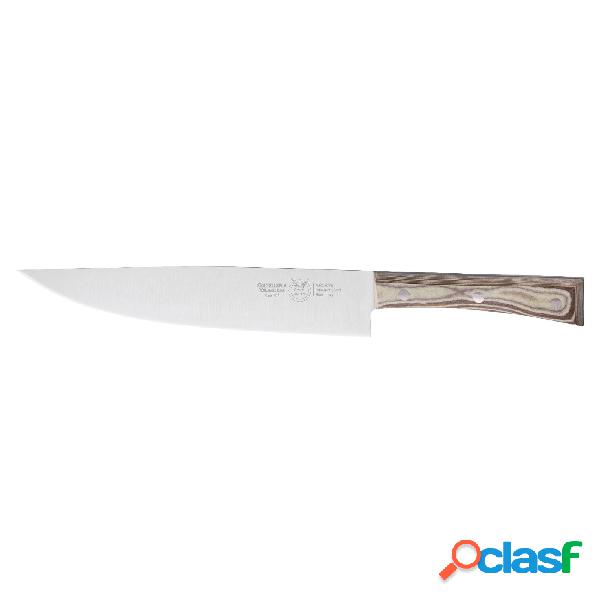 coltello arrosto cm 23, colore nocciola, manico in