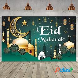 grande eid mubarak banner islamic eid festival celebrazione