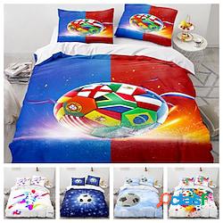 set biancheria da letto da calcio set consolatore mimetico