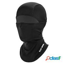 west bike ghiaccio seta protezione solare maschera copricapo