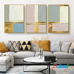 1 pannello colorato motivo quadrato stampe moderne wall art