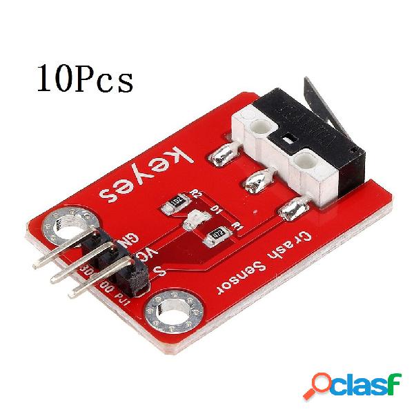 10Pcs Keyes Sensore di collisione mattoni (foro pad) con