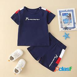 2 pezzi Bambino (1-4 anni) Da ragazzo T-shirt e pantaloncini