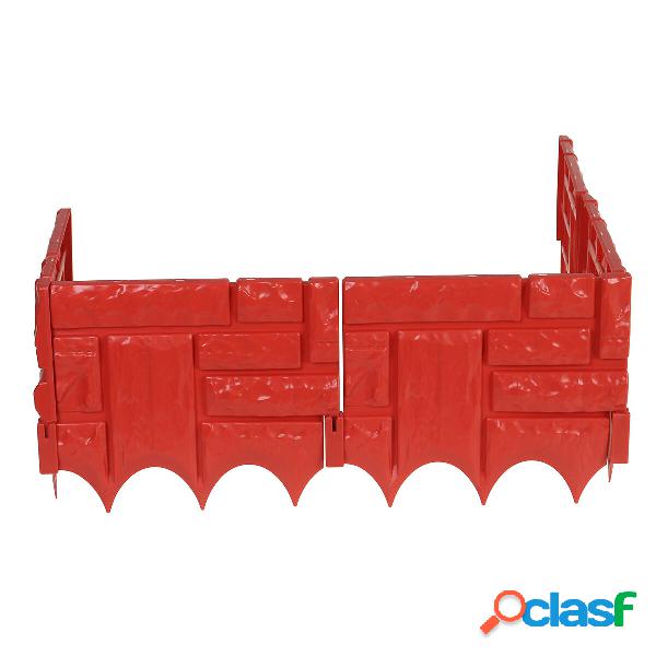 5PCS Pannelli di recinzione da giardino in plastica