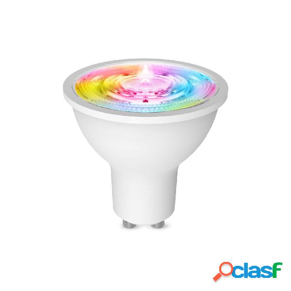 5W RGB Smart LED Lampadina Timed Voice Smart Spotlight GU10