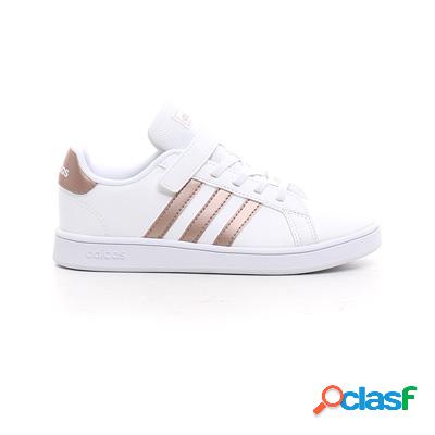 ADIDAS Grand Court scarpa sportiva bambina - bianco rosa