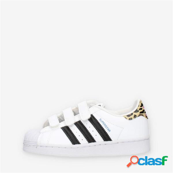 Adidas Superstar CF C Sneakers bianche e maculate