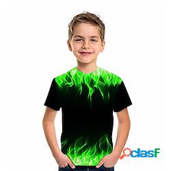 Bambino Da ragazzo maglietta 3D Print Esterno Stampa 3D