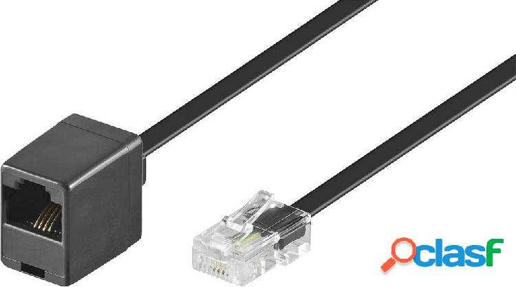 Basetech ISDN Prolunga [1x Spina RJ45 8p4c - 1x Presa RJ45