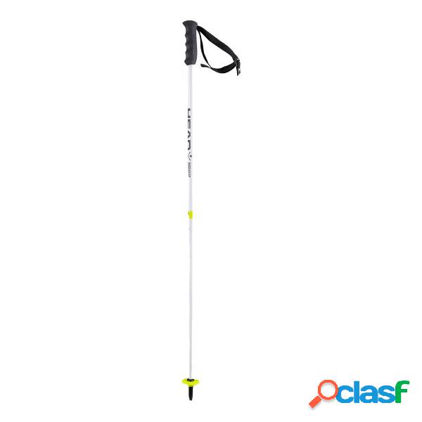 Bastoni Sci Worldcup Sl Jr (Colore: bianco nero, Taglia: 95)