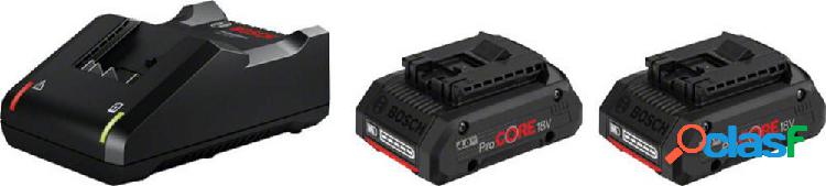 Bosch Professional 2x ProCORE18V 4.0Ah + GAL 18V-40