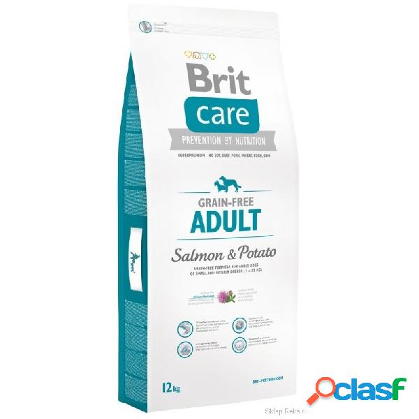 Brit Care - Brit Care Grain Free Adult Salmone E Patate Per