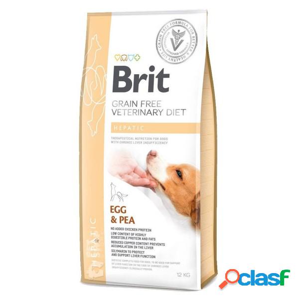 Brit Veterinary Diet Hepatic Uova e Piselli 12 kg (GRATIS