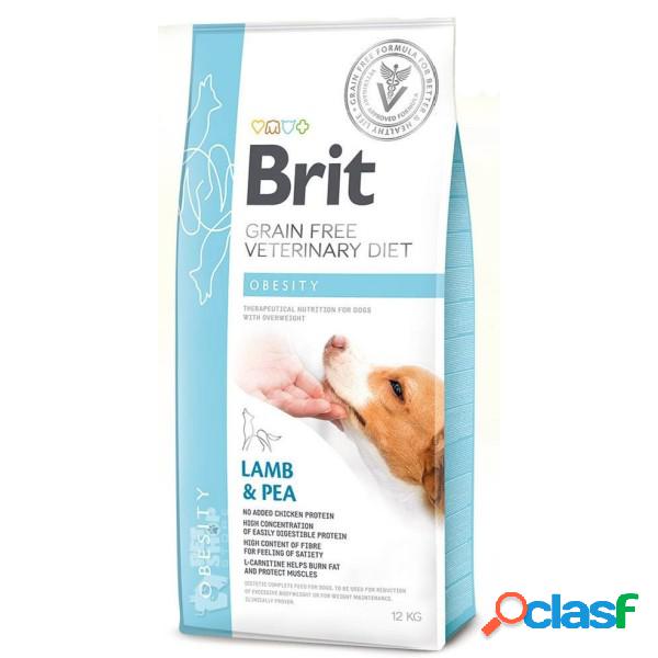 Brit Veterinary Diet Obesity Agnello e Piselli 12 kg (GRATIS