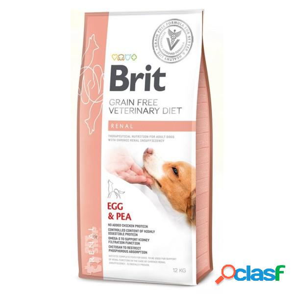 Brit Veterinary Diet Renal Uova e Piselli 12 kg (GRATIS