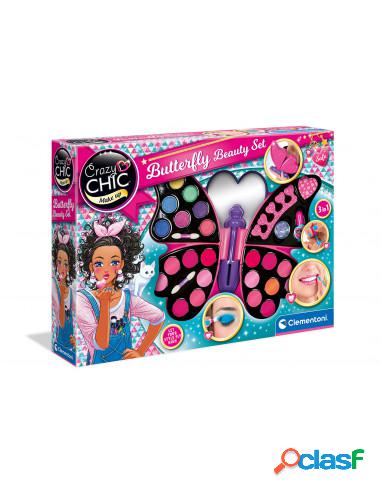 Butterfly Beauty Set 4 In 1 Crazy Chic Clementoni