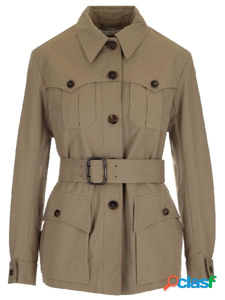 CHLOÉ TRENCH DONNA CHC21SVE040473C1 ALTRI MATERIALI BEIGE