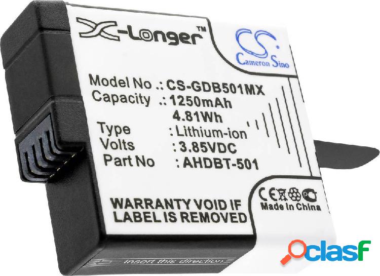 CS Cameron Sino GDB501MX Batteria ricaricabile fotocamera