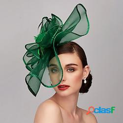 Cappello Kentucky Derby fascinators Accessori per capelli