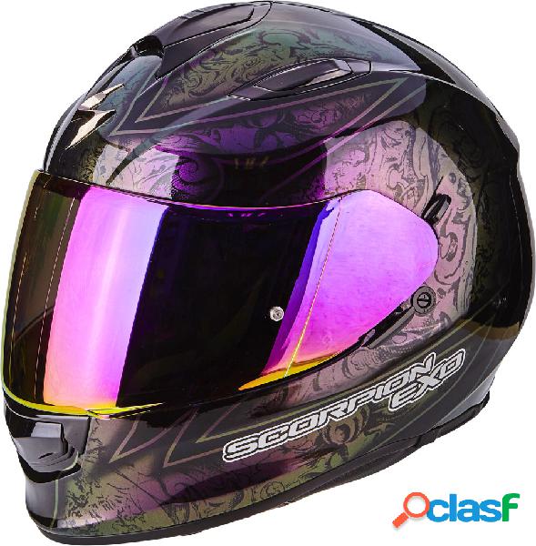 Casco integrale Scorpion EXO 510 AIR FANTASY Nero Camaleonte