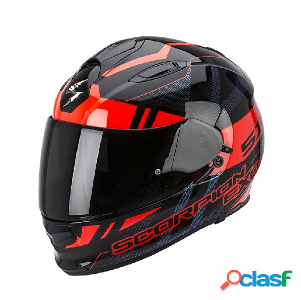 Casco integrale Scorpion Exo 510 Air Stage Nero Rosso