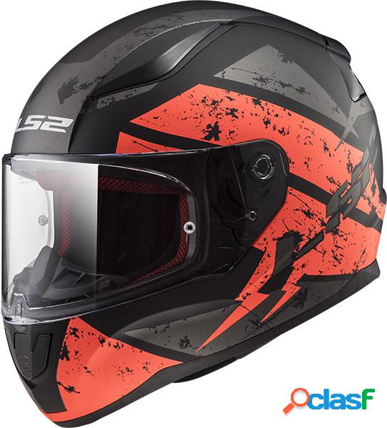 Casco integrale bambino LS2 FF353 Rapid Deadbolt nero opaco