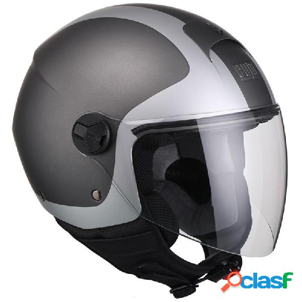 Casco jet CGM 107V POSITANO visiera lunga Titanium opaco