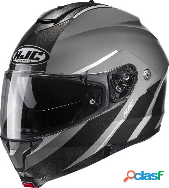 Casco modulare Hjc C91 Tero Grigio Nero