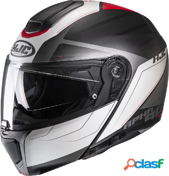 Casco modulare Hjc Rpha 90 S Cadan Rosso Nero