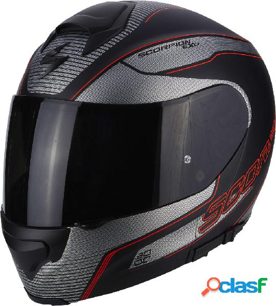 Casco modulare Scorpion EXO 3000 AIR STROLL in fibra Nero