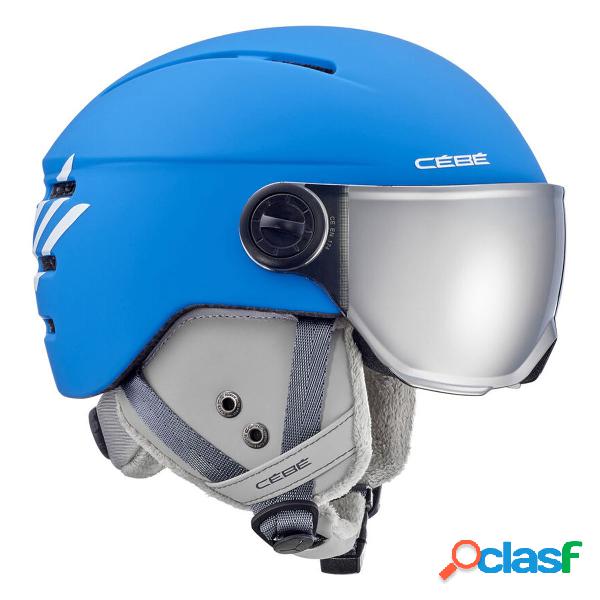 Casco sci Cebé Fireball Junior (Colore: matte blue-white,