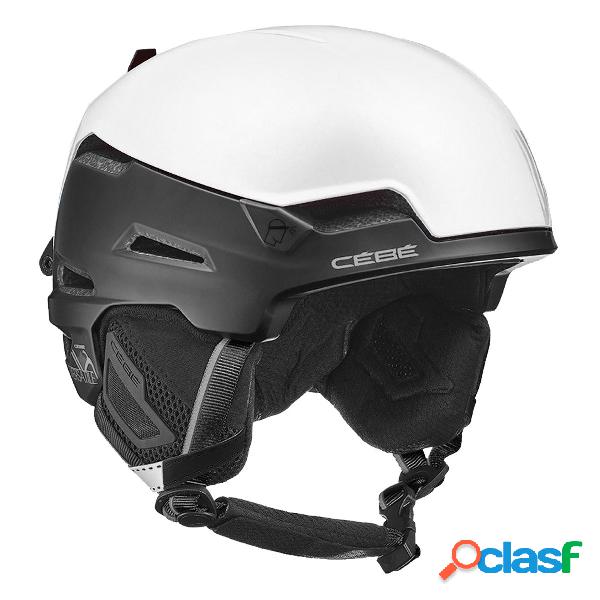 Casco sci Cebé Versatile (Colore: white shiny-black matte,